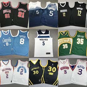 NBA Kobe Bryant embroidered basketball vest-2023