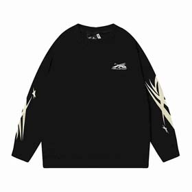 Hell Star Kylin Arm Print Terry Casual Sweatshirt（40 styles)-2212