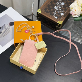 Louis Vuitton LV letter chain zipper coin key bag-4072